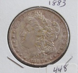 1883 Morgan Silver Dollar