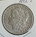 1892 O Morgan Silver Dollar