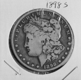 1898 S Morgan Silver Dollar