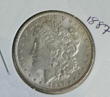 1887 Morgan Silver Dollar