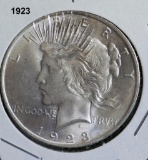 1923 Silver Peace Dollar