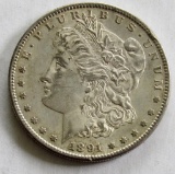 1891 S Morgan Silver Dollar