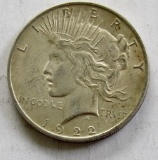 1922 Silver Peace Dollar