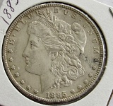 1885 Morgan Silver Dollar