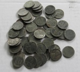 Roll of 1943 Zinc Coated Steel Cents