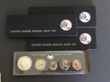 Lot of 4 United States Special Mint Set 1967