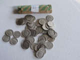 Roll of 50 assorted Roosevelt Silver Dimes 1961-63