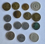 Lot of 15 coins from Yugoslavia (Jugoslavia)