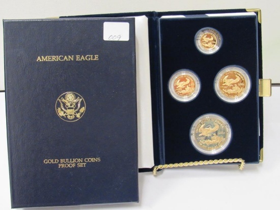 1998 Gold American Eagle Bullion Proof 4 Coin Proof Set