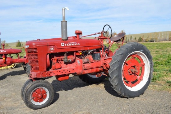 1954 Farmall Model Super M Row-Crop Tractor