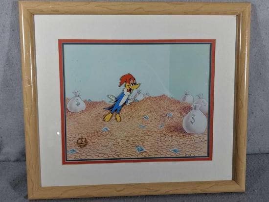 Woody Woodpecker Animation Production Cel