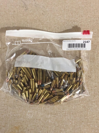 Bag Of Assorted .22 & 38 SPL Cartridges