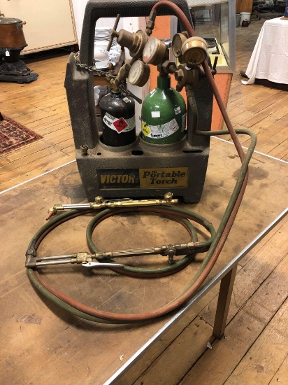 Victor Portable Oxi-Accetalyne Cutting Torch Set Up