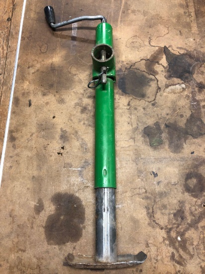 Green Trailer Jack No-Manufacturing Tag