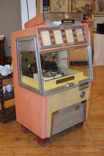 1955 AMI Model G80 SEL 45RPM Jukebox