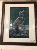 Framed and Matted Print, Pastel