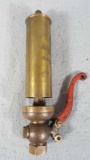 Early Brass Steamer whistle