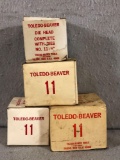 (4) Toledo-Beaver Die Heads w/ Complete Dies