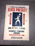 Elvis Presley Concert Poster