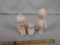 LOT (3) PIECE PORCELAIN CUPPI DOLLS