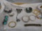 Lot of (13) Bracelets and Earrings Costume Jewelry