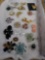 (20) Lot of Costume Jewelry Brooches and Pins