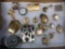 Lot of (16) Lockets and (1) Old Pocket Watch