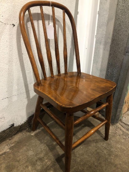 Oak Childs Spindle Chair