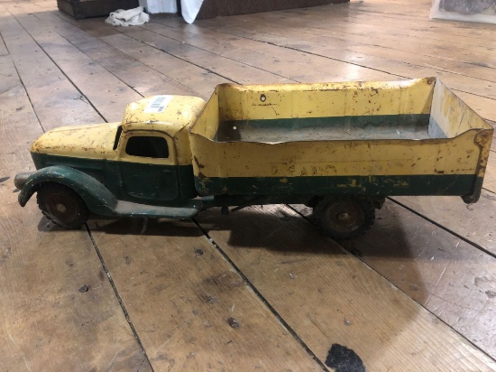 Vintage Metal toy Dump Truck