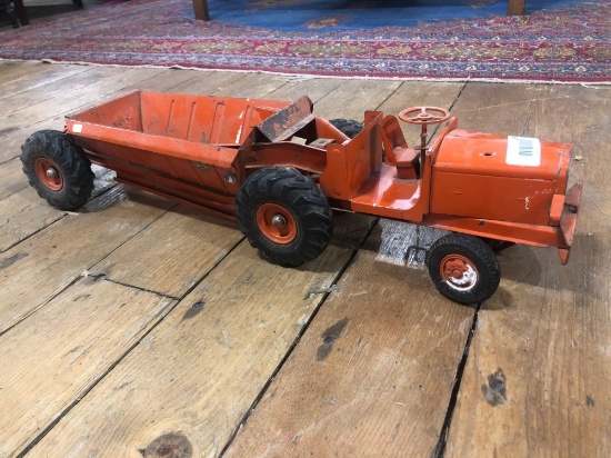 Vintage Doepke Tractor and Belly Dump Trailer