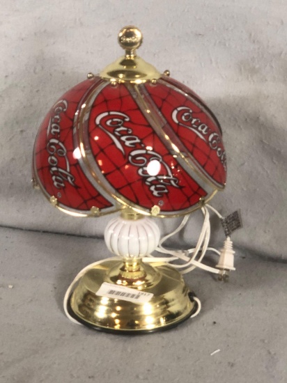 Coca-Cola Tiffany Style Lamp