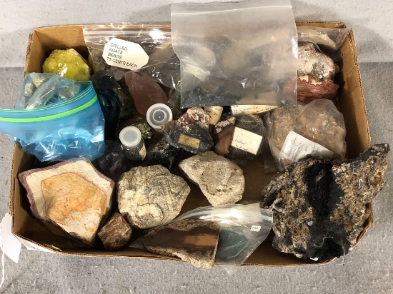 Large Collection Of Rocks & Minerals