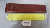 Pickett Slide Rule w/ Leather Case