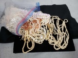 Lot of Faux Pearls