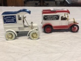 (2) ERTL Co. Die Cast cars