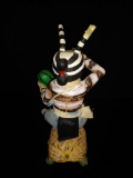 (1) Hopi Clown on Turtle Tawa