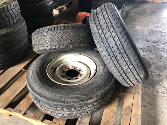 (3) 16" Wheels w/ Tires