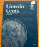 Lincoln Cents Whitman Coin Folder Number Two (incomplete)