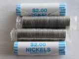 Lot of 4 Rolls of Western Journey Nickels Uncirculated