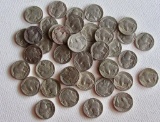 Lot of 42 assorted Buffalo Nickels (no 3 legged)