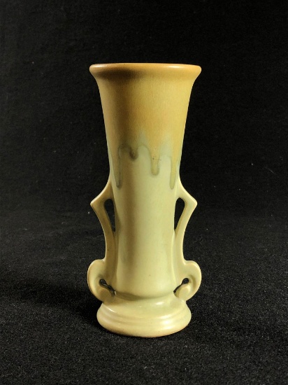 Roseville Carnelian I Tan Vase