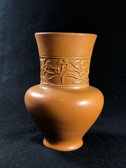 Weller Breton Orange Vase