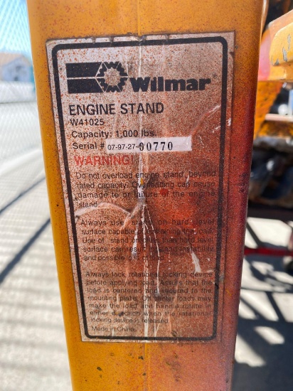 Wilmar 1000lb Cap Engine Stand