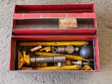 Hydraulic Clamp w/ Vintage Snap On Tool Box