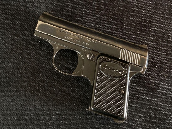 Browning Arms Co. Baby Browning 6.35/.25ACP Semi-Auto Pistol, made in Belgium