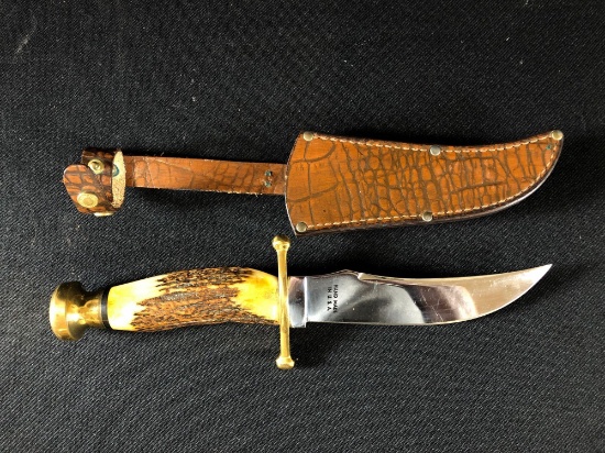 Case Fixed Blade Knife "Kodiak" With Original Designer Sheath
