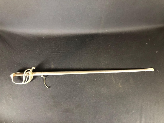 French Infantry Saber Sword W/ Metal scabbard