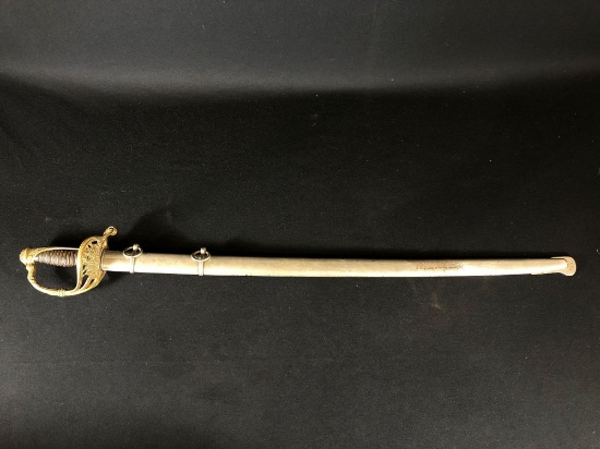 Light French Cavalry Sword "Napoleonic Era" w/ Scabbard