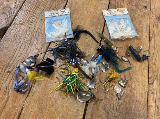 Assortment of Fishing Spinners