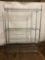 HDX NSF Chrome Wire Rack 4-Shelf Unit